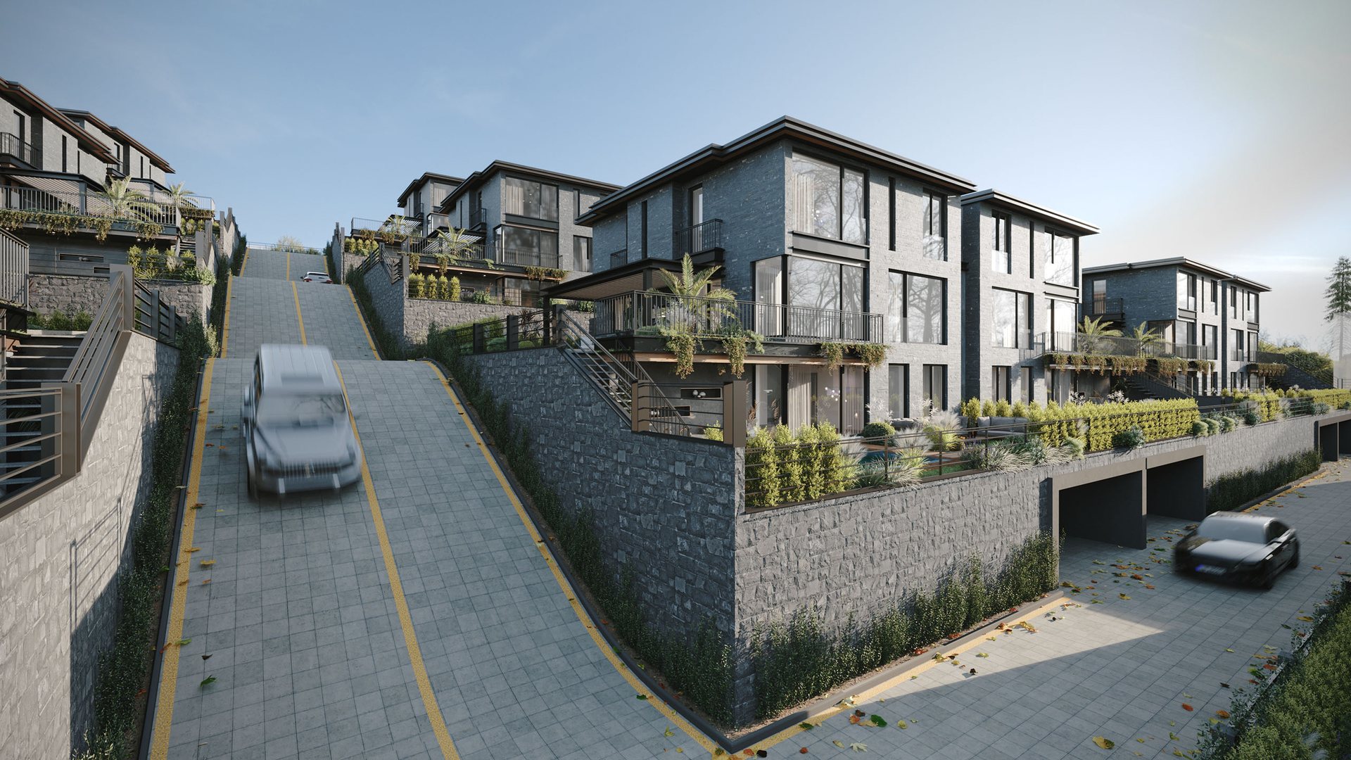 Serander Yalıncak Villası - Dış Mekân Görselleştirme